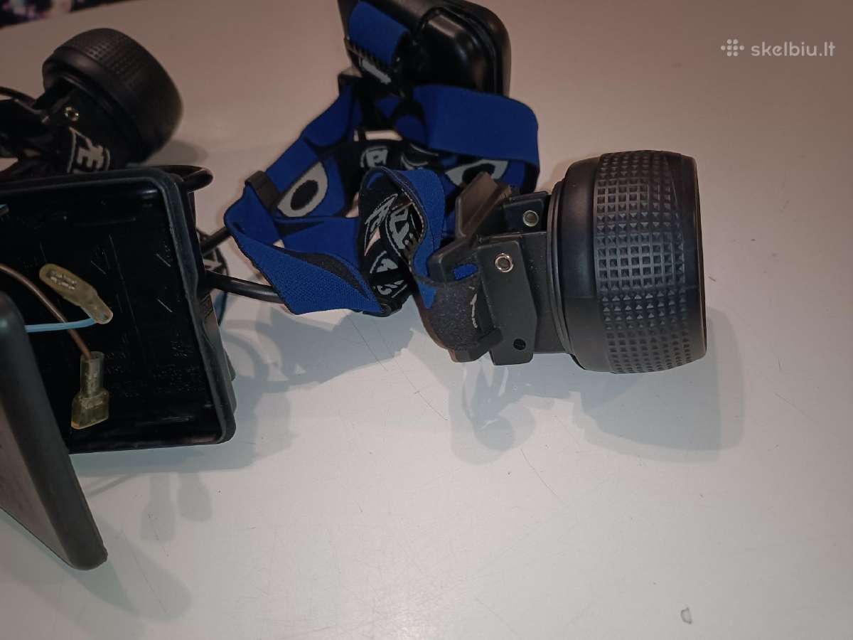 2 Petzl prožektoriai- žibintuvėliai ant galvos - nuotraukos Nr. 8