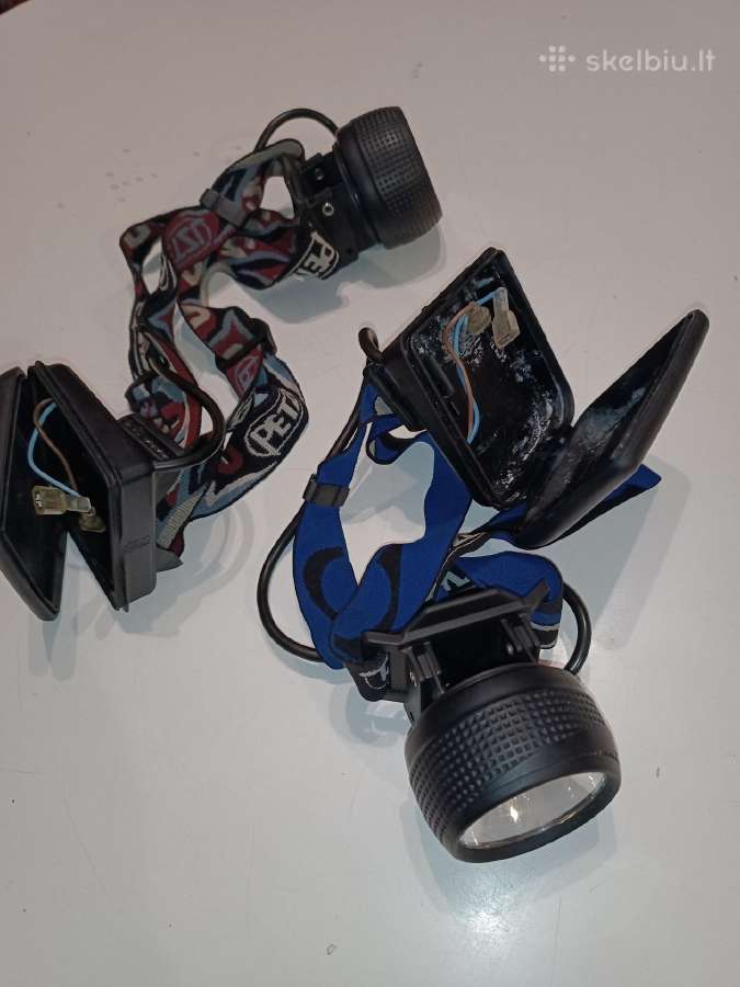 2 Petzl prožektoriai- žibintuvėliai ant galvos - nuotraukos Nr. 9