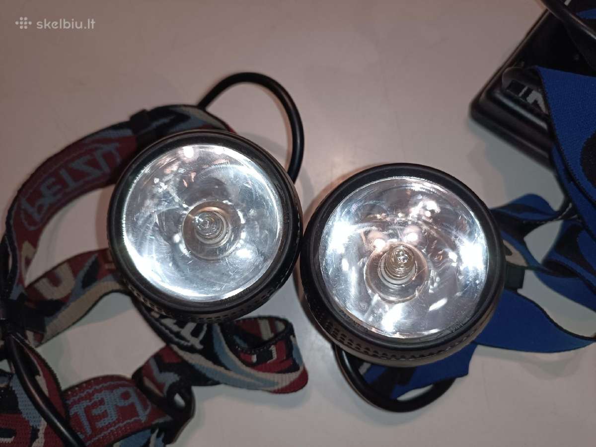 2 Petzl prožektoriai- žibintuvėliai ant galvos - nuotraukos Nr. 12