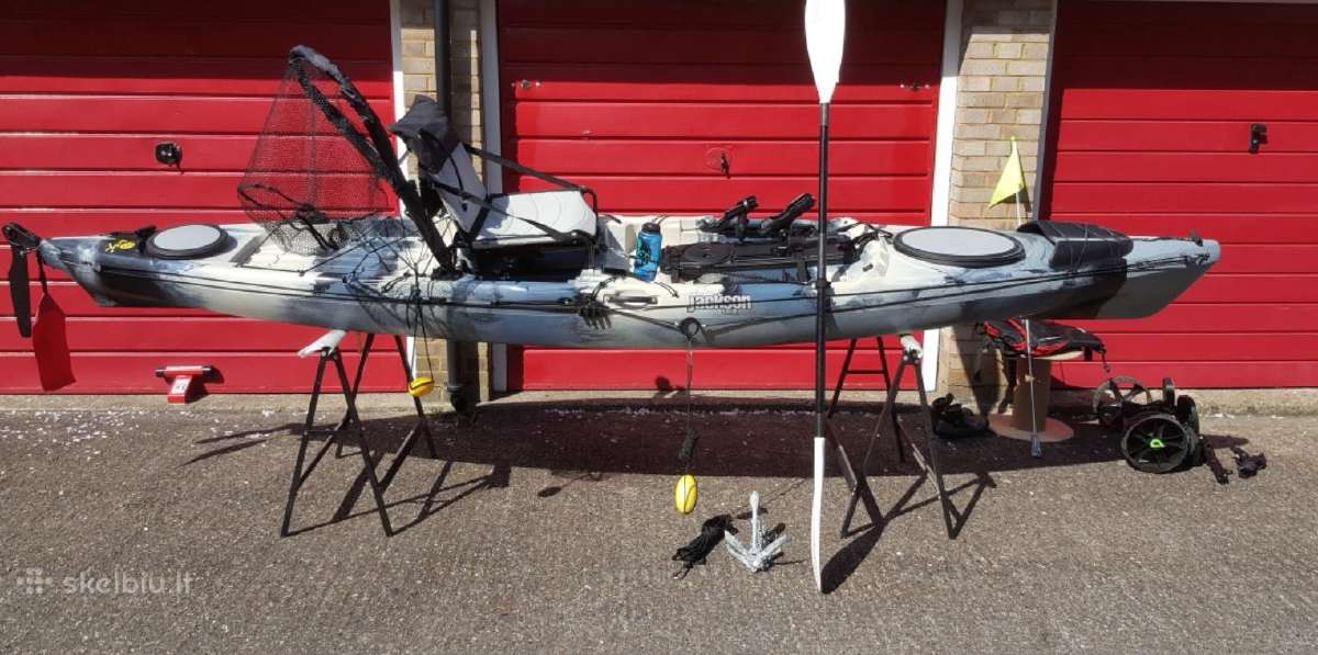 Kayak Jackson Cuda 14, pilnai ekipiruotas - nuotraukos Nr. 2