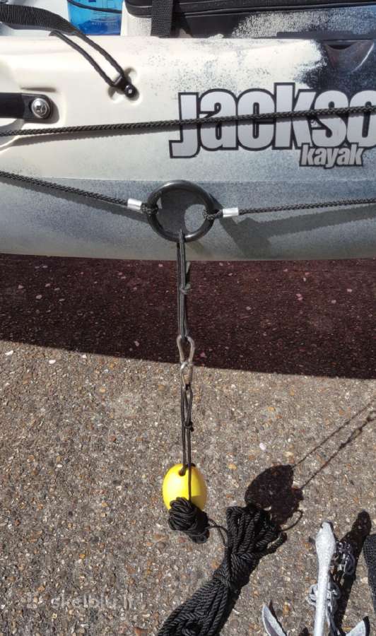 Kayak Jackson Cuda 14, pilnai ekipiruotas - nuotraukos Nr. 17