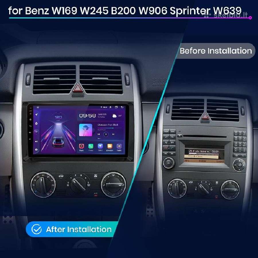 Mercedes Benz MB ir VW Crafter android multimedija - nuotraukos Nr. 8