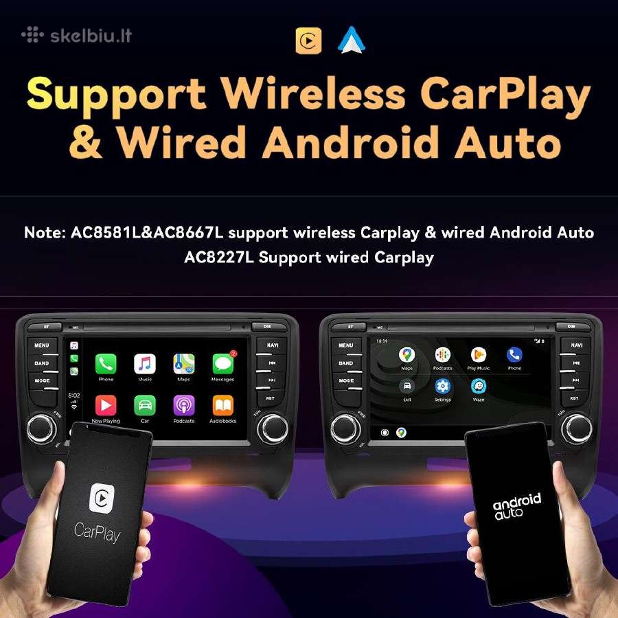 Parduodu Audi TT 2006-2016 android multimediją - nuotraukos Nr. 11