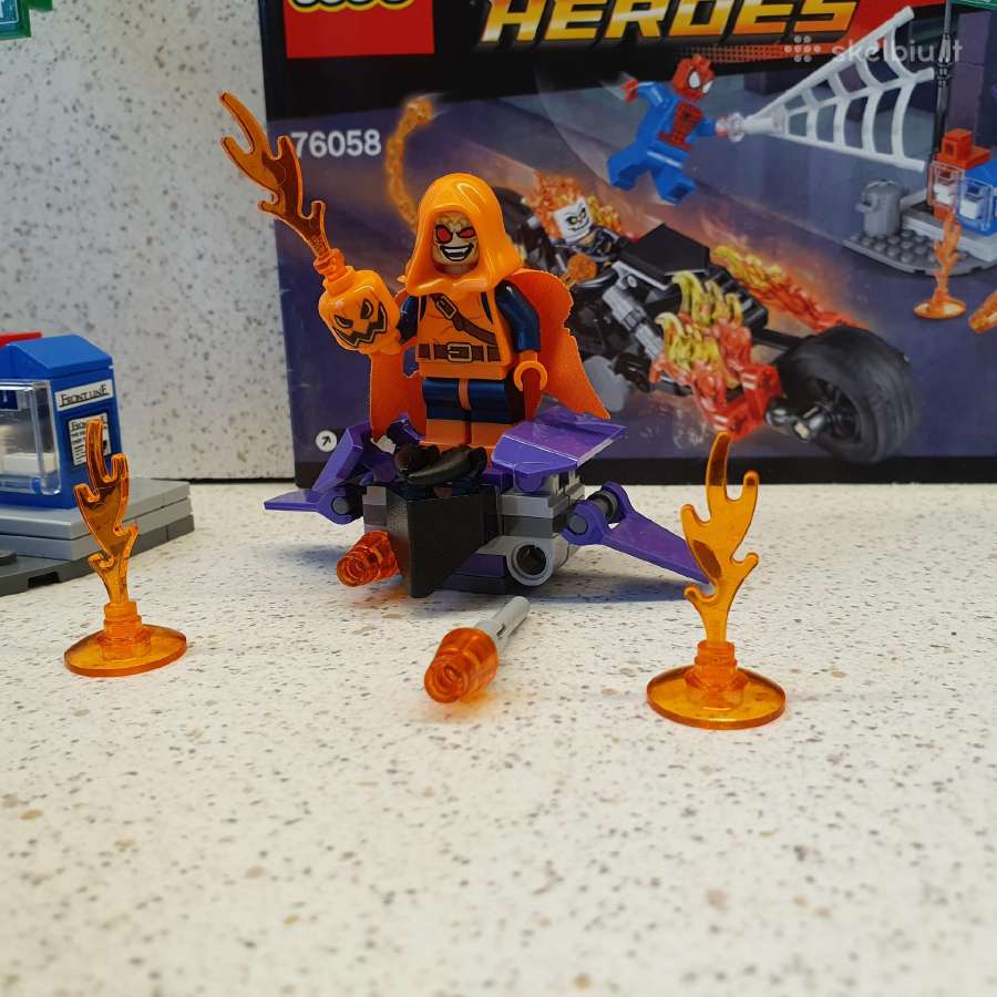 Lego 76058 Spider Man: Ghost Rider kovoja išvien - nuotraukos Nr. 3
