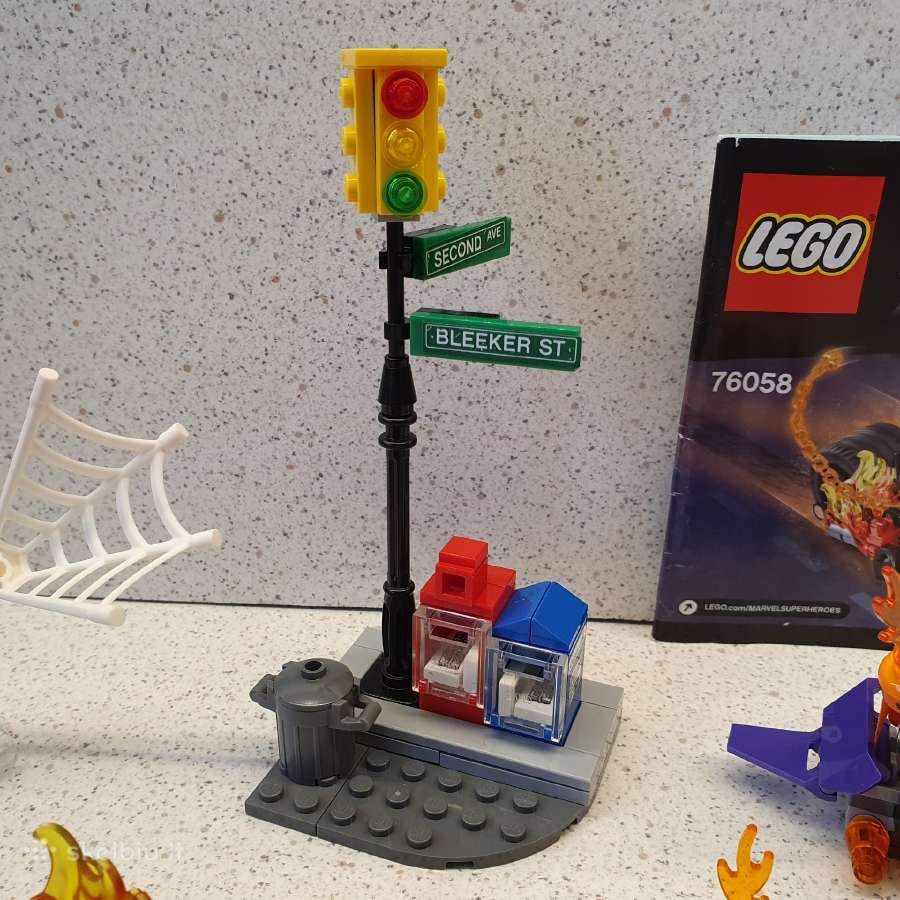 Lego 76058 Spider Man: Ghost Rider kovoja išvien - nuotraukos Nr. 4