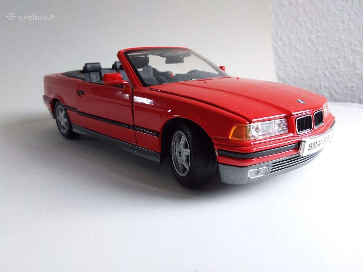 Bmw E36 3 Serijos Kregždė Modelis automodelis 1:18 - nuotraukos Nr. 2