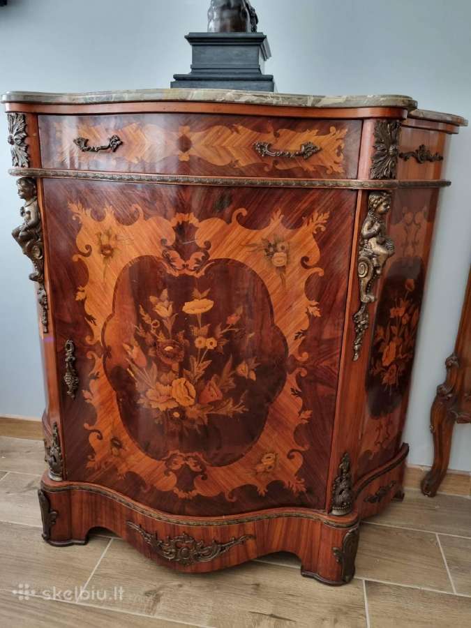 Elegantiška komoda Marketri Marmuras - nuotraukos Nr. 4