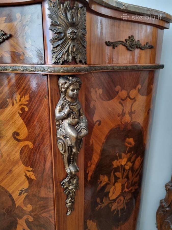 Elegantiška komoda Marketri Marmuras - nuotraukos Nr. 6