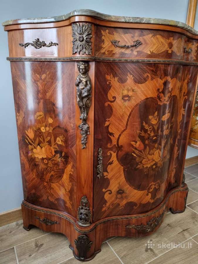 Elegantiška komoda Marketri Marmuras - nuotraukos Nr. 9