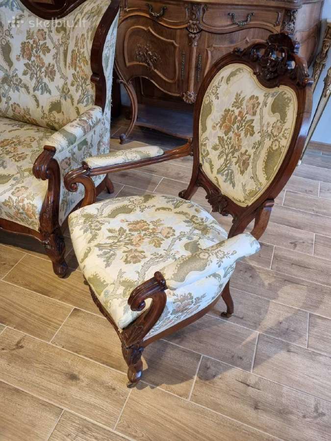 Elegantiškas minkštas komplektas. Prancuzija. - nuotraukos Nr. 3