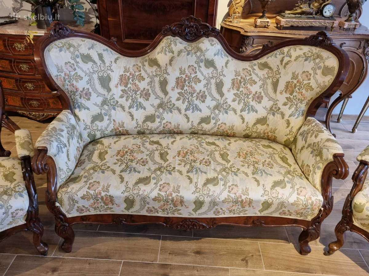 Elegantiškas minkštas komplektas. Prancuzija. - nuotraukos Nr. 4