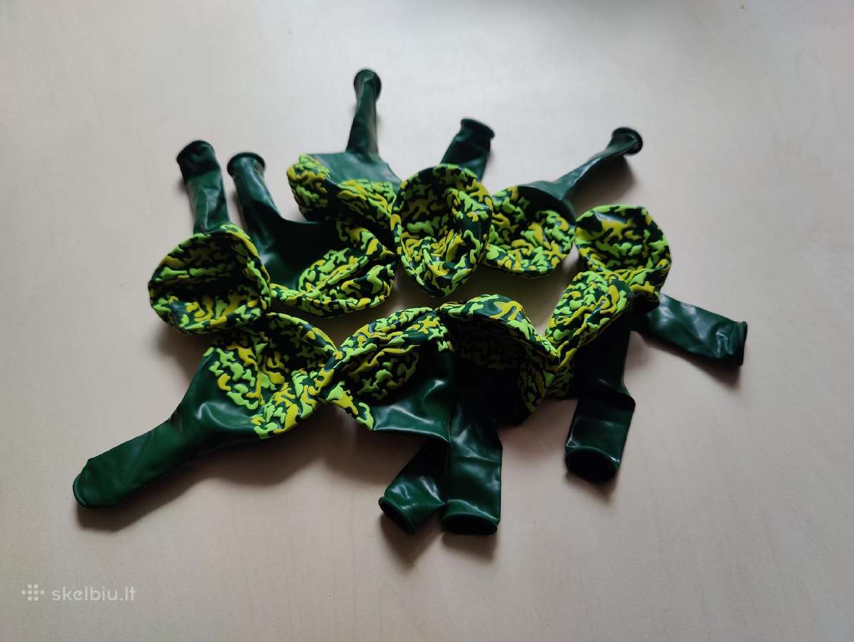 Kamufliažiniai balionai - nuotraukos Nr. 6