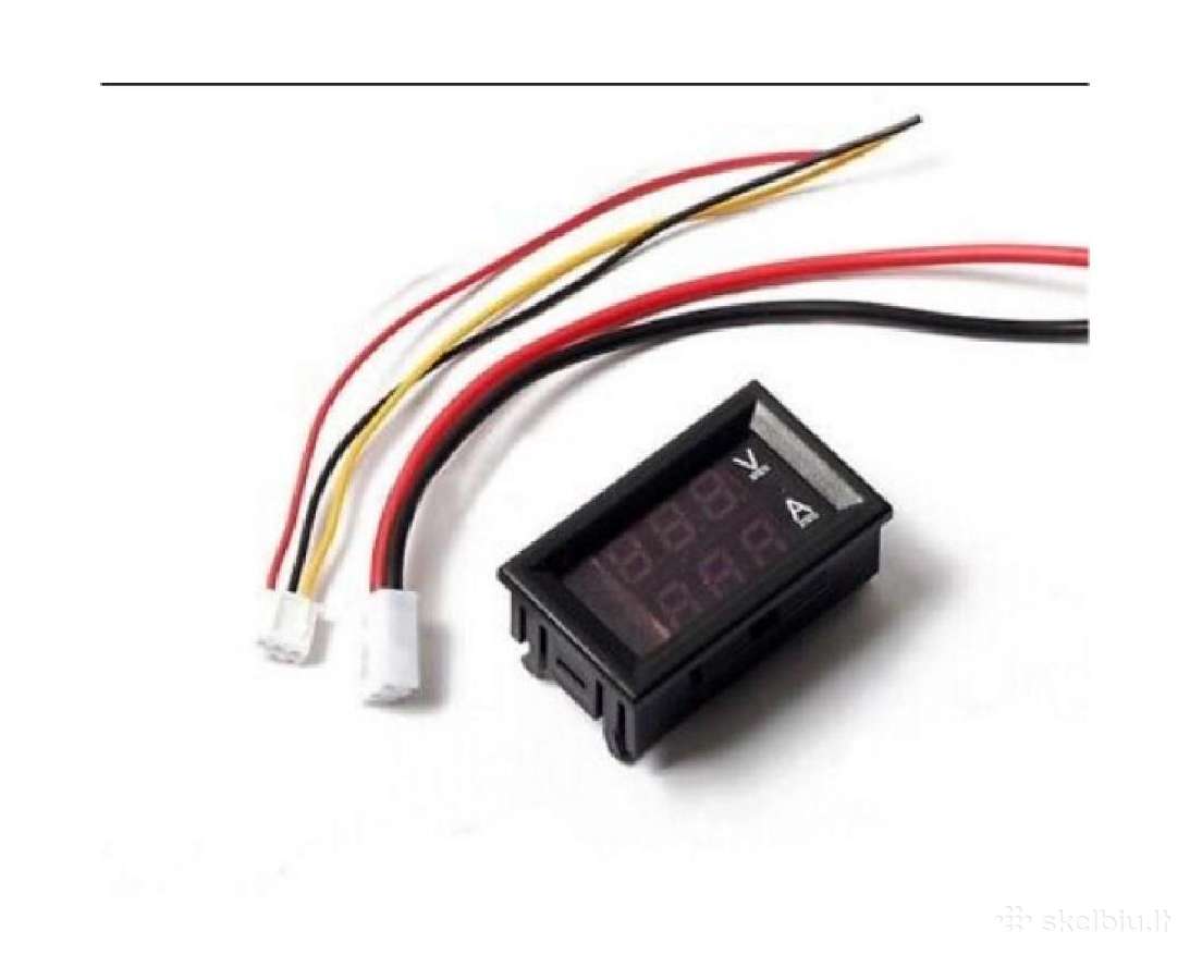 Dc 100a/v ermetras akumuliatoriaus busenai stebeti