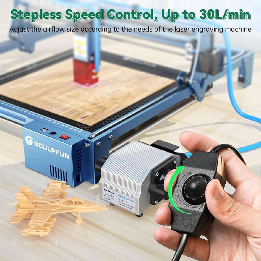 Sculpfun S10 10w lazerinės graviravimo staklės - nuotraukos Nr. 2