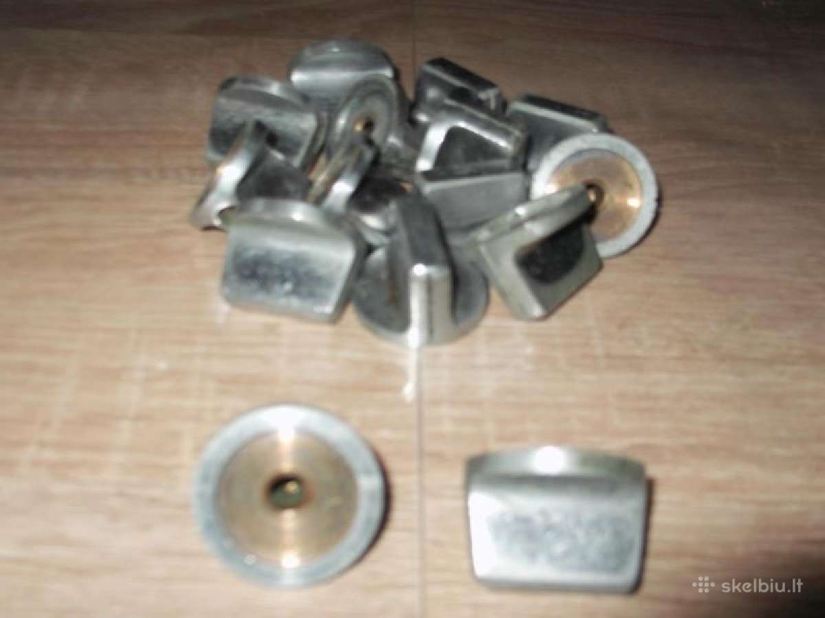 Prietaisų metalinės rankenėlės