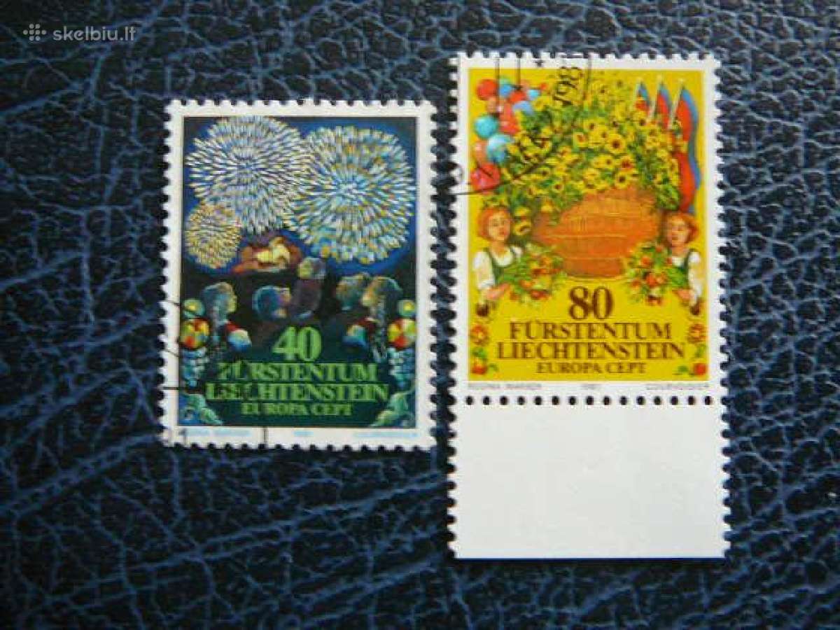 Europa Cept Lichtensteinas 1981 antsp lc764a