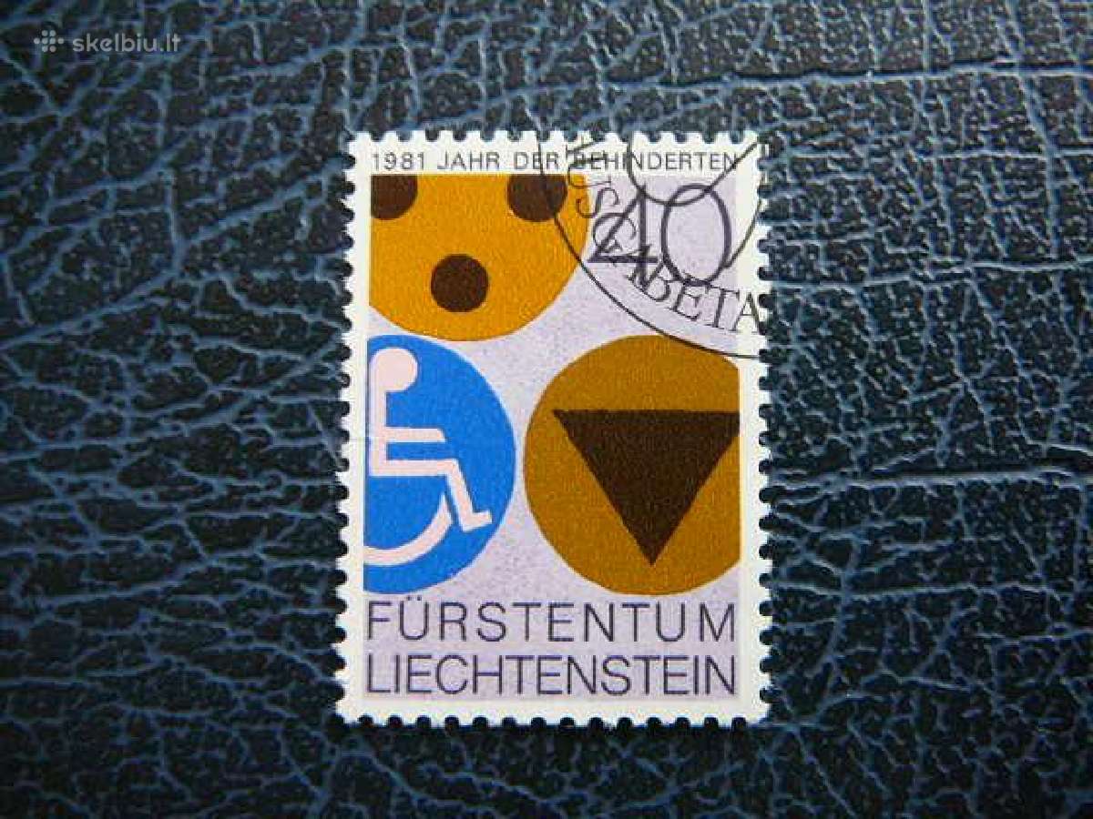 Neigaliuju simboliai Lichtensteinas 1981 lc774