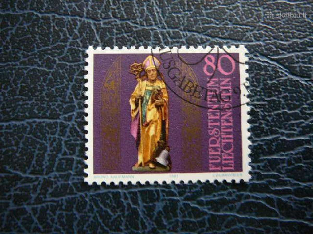 Skulptura Sventasis Lichtensteinas 1981 lc775