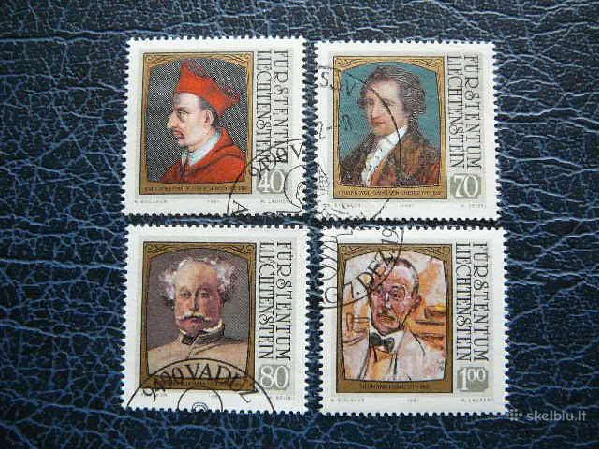 Daile Izymus zmones Lichtensteinas 1981 lc784