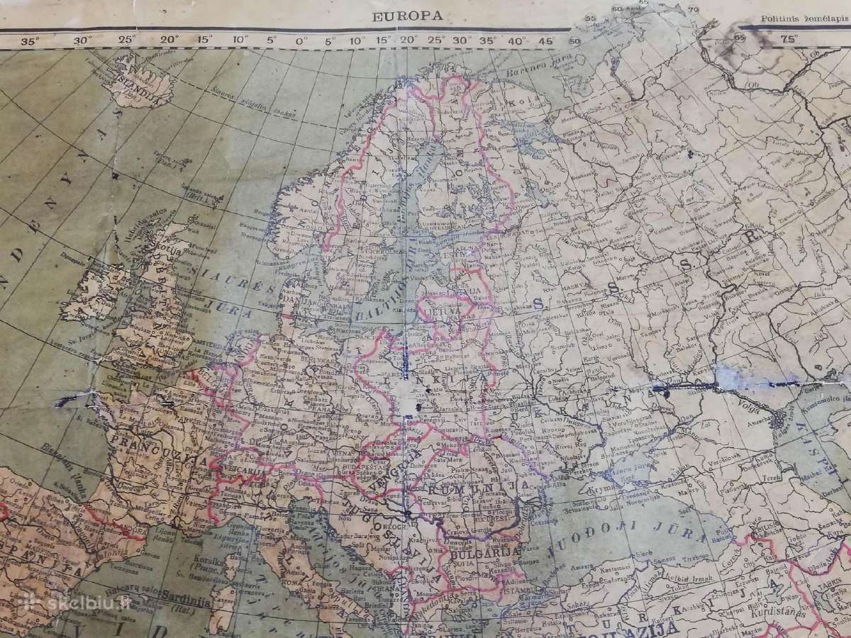 Zemelapis,europa.prieskaris - nuotraukos Nr. 5