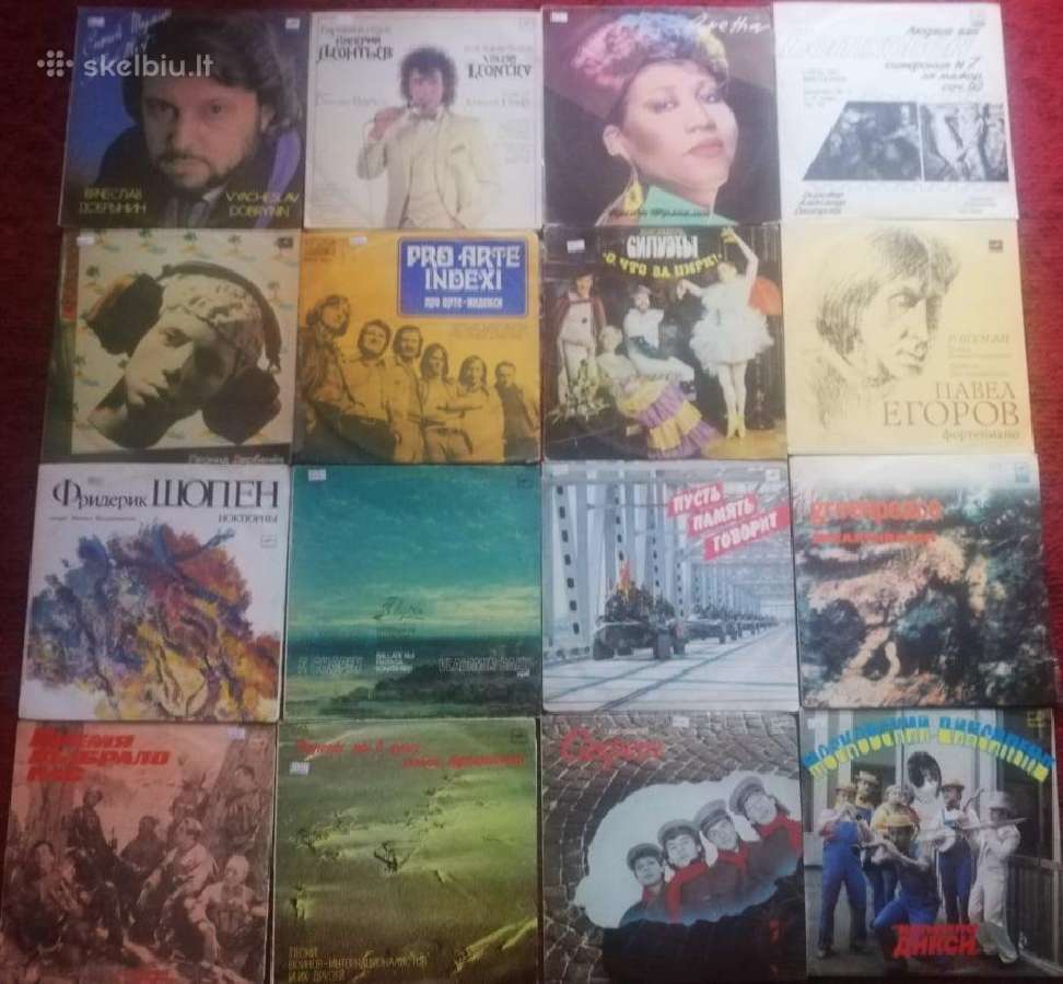 Rusų kalba vinilinės plokštelės - nuotraukos Nr. 7