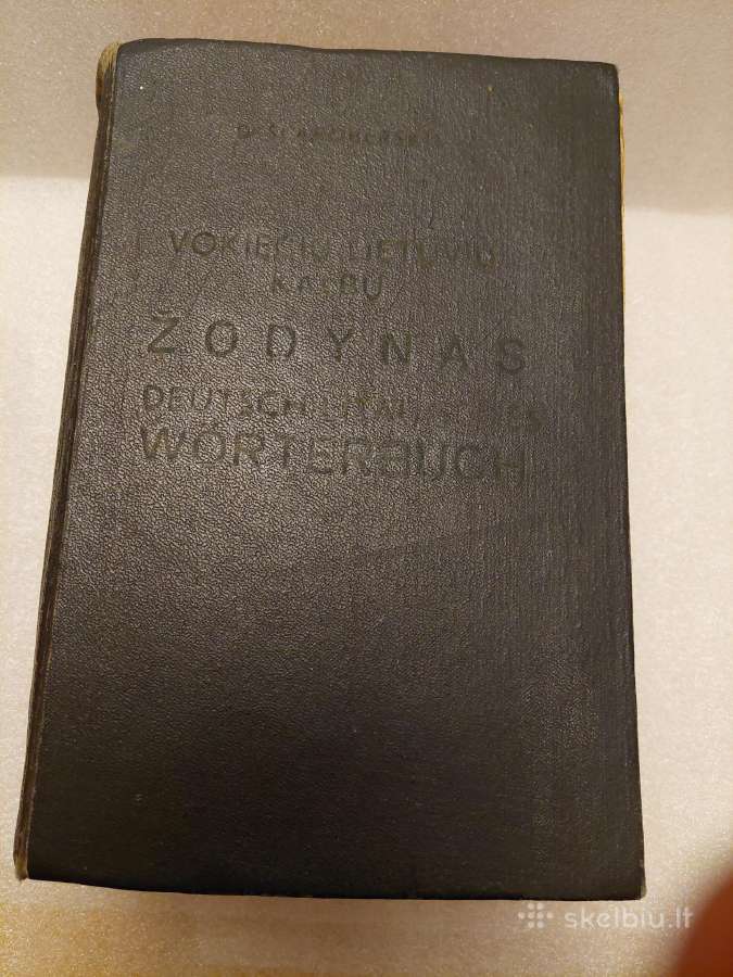 Vokiečių-lietuvių kalbų žodynas