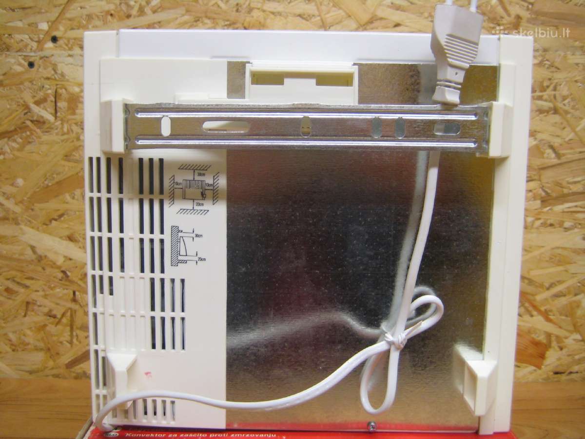 Elektrinis radiatorius sieninis, 500w, mažas - nuotraukos Nr. 2
