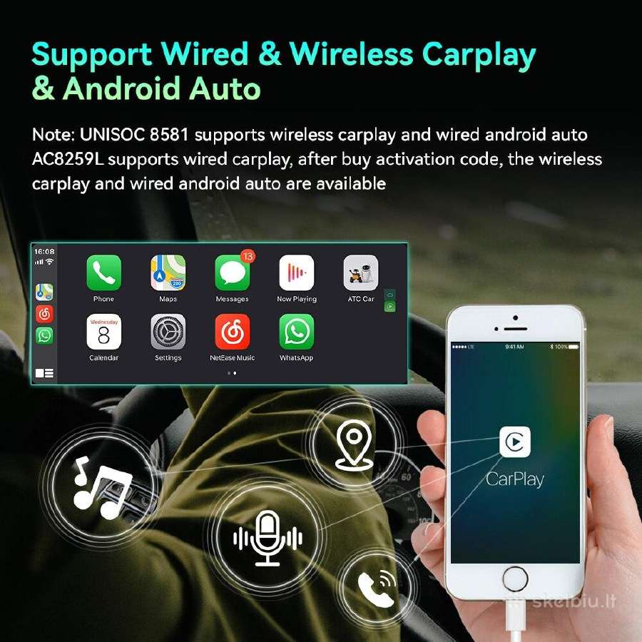 Bmw X5 E70 ir x6 E71 android multimedija - nuotraukos Nr. 7