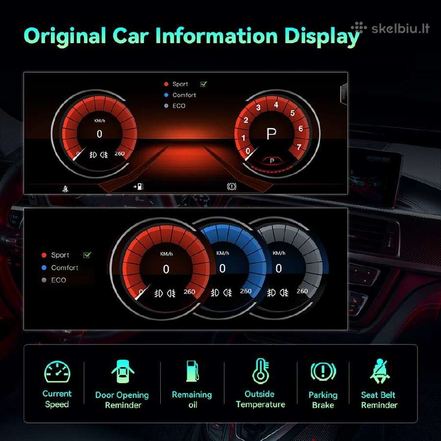 Bmw X5 E70 ir x6 E71 android multimedija - nuotraukos Nr. 8