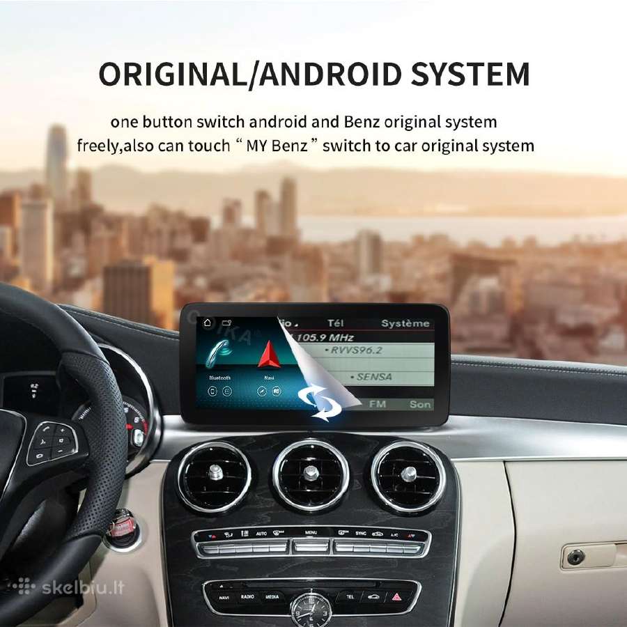Mercedes Benz W204 W205 2007-2018 multimedija - nuotraukos Nr. 8