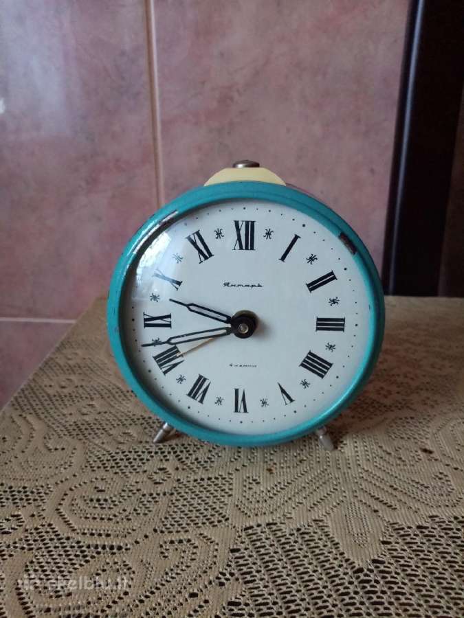 CcCCCP Laikrodis Zadinuvas – Budilnikas. Veikianti