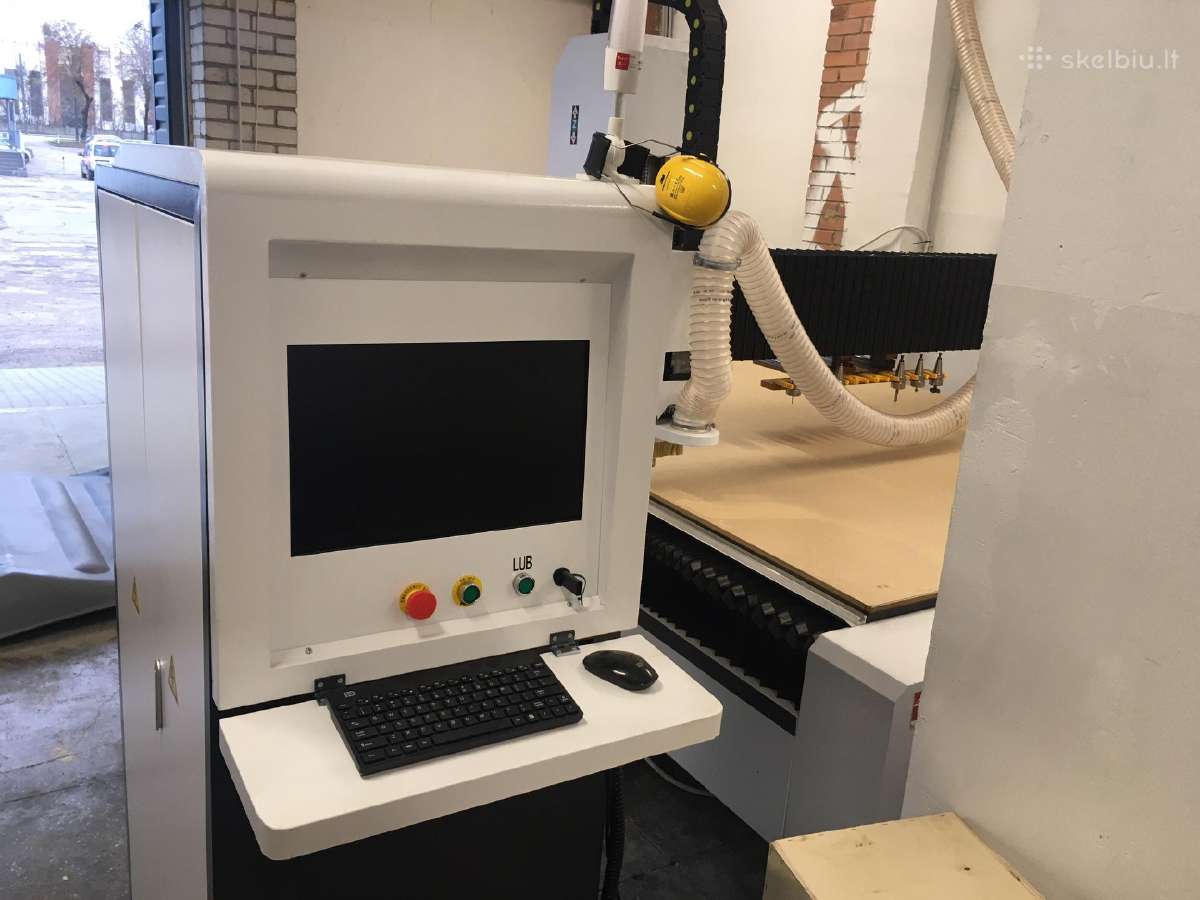 CNC frezavimo staklės su Atc, 4100x2100 mm. - nuotraukos Nr. 5