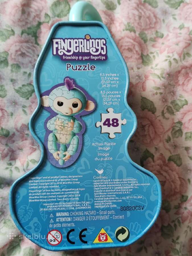 Dėlionė puzzle dėžutėje su akutėmis - nuotraukos Nr. 2