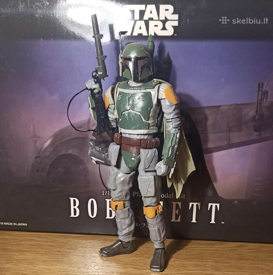 Bandai 1/12 Boba Fett Model kit Action figure Skelbiu.lt