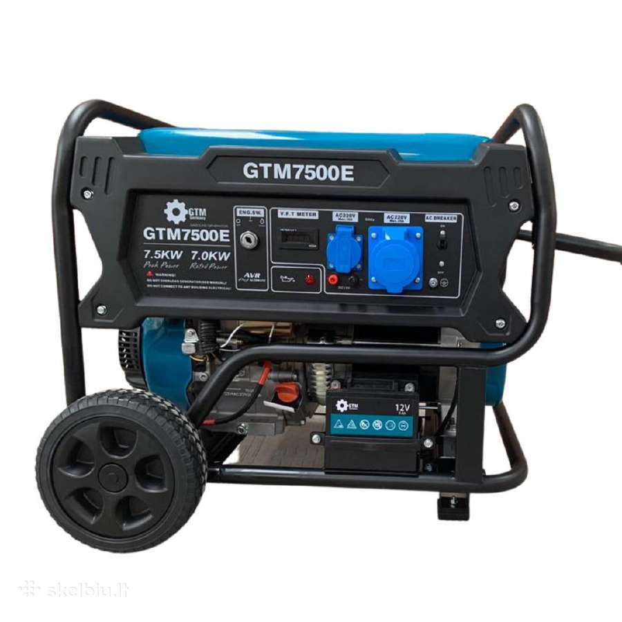 3.8kw - 9.5kw Vokiški benzininiai generatoriai - nuotraukos Nr. 2