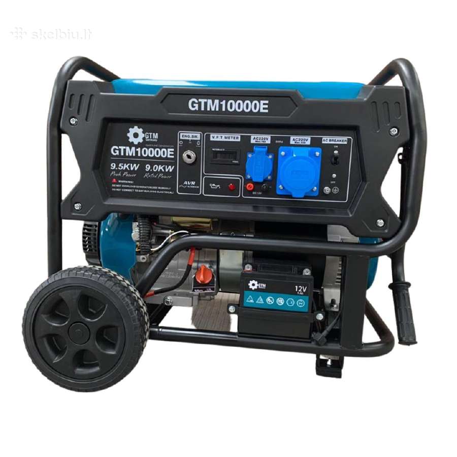 3.8kw - 9.5kw Vokiški benzininiai generatoriai - nuotraukos Nr. 3