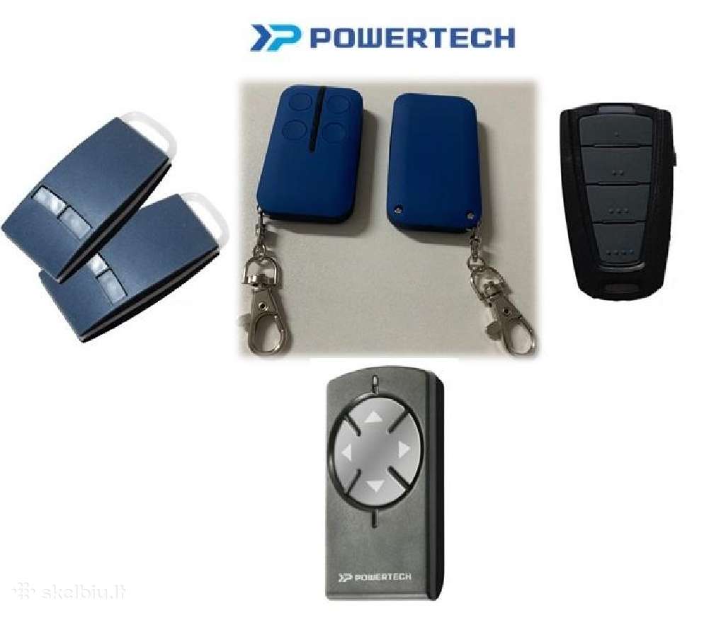 Powertech vartų pulteliai parkavimui