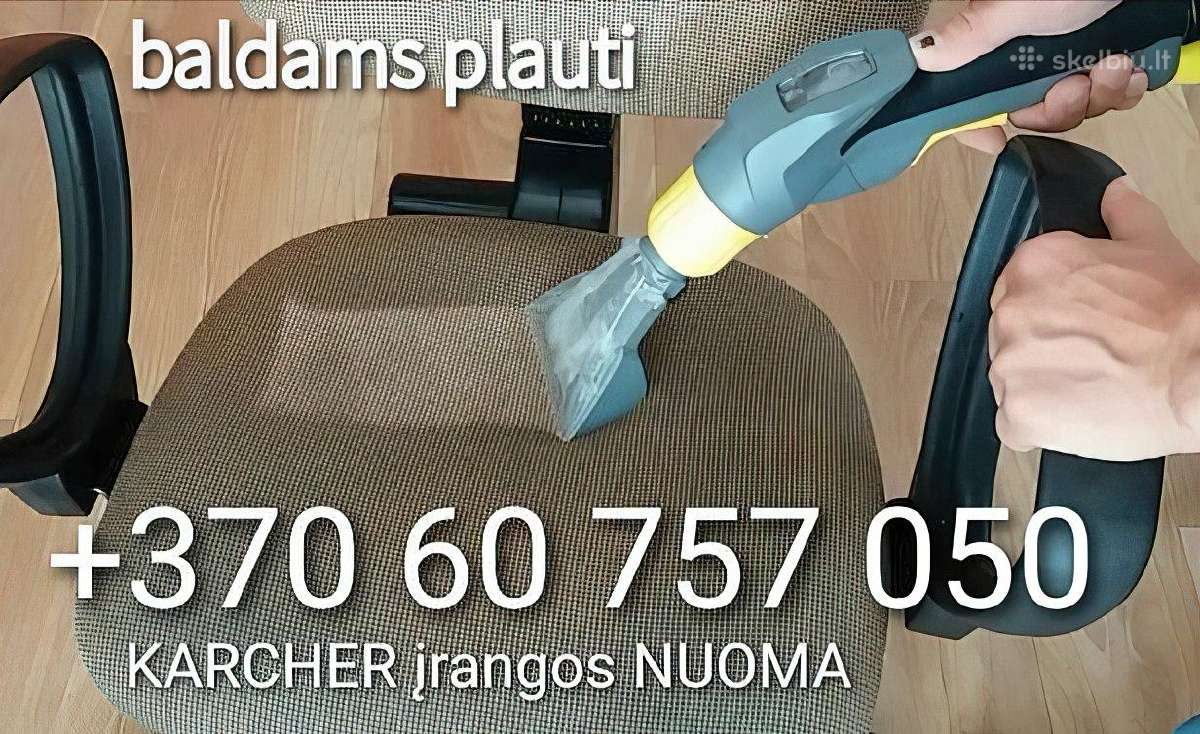 10€ plaunančio siurblio nuoma Karcher Vilnius - nuotraukos Nr. 19