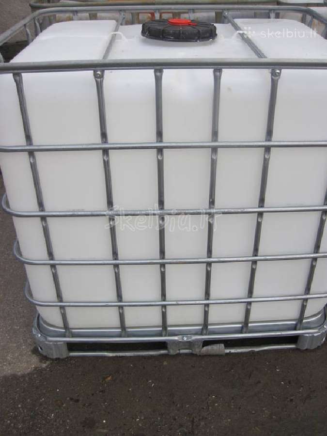 Talpos konteineris kurui 1000 ltr. Ibc talpa - nuotraukos Nr. 3