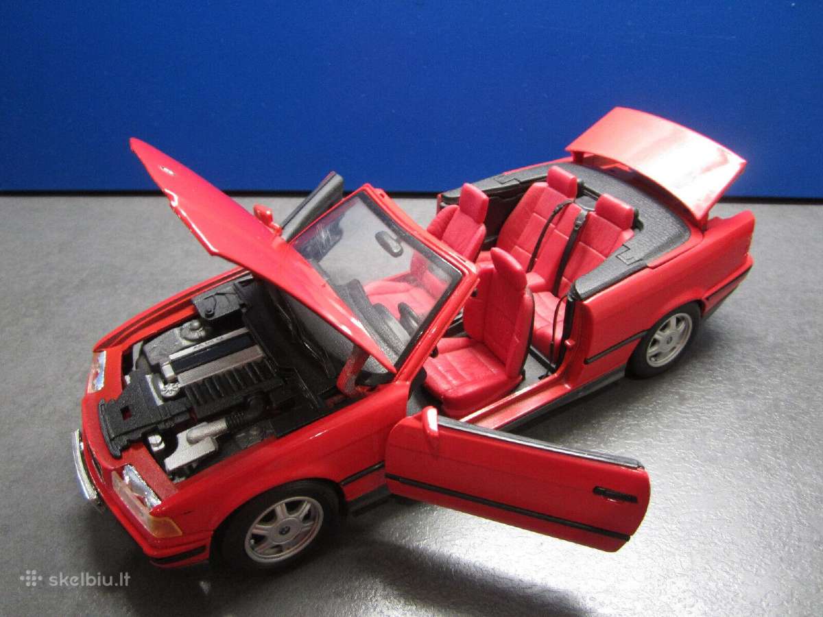 Bmw E36 3 Serijos Kregždė Modelis automodelis 1:18 - nuotraukos Nr. 2