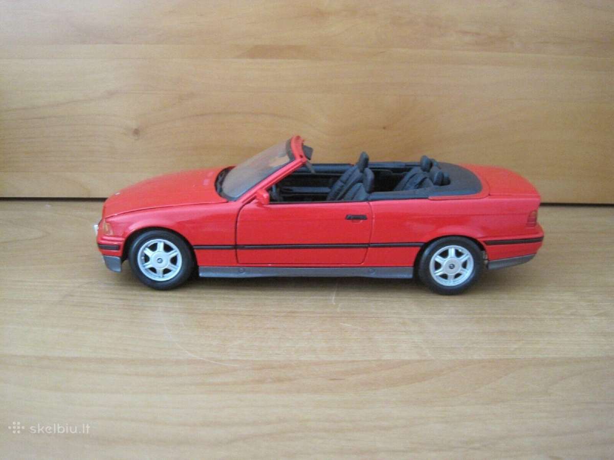 Bmw E36 3 Serijos Kregždė Modelis automodelis 1:18 - nuotraukos Nr. 5