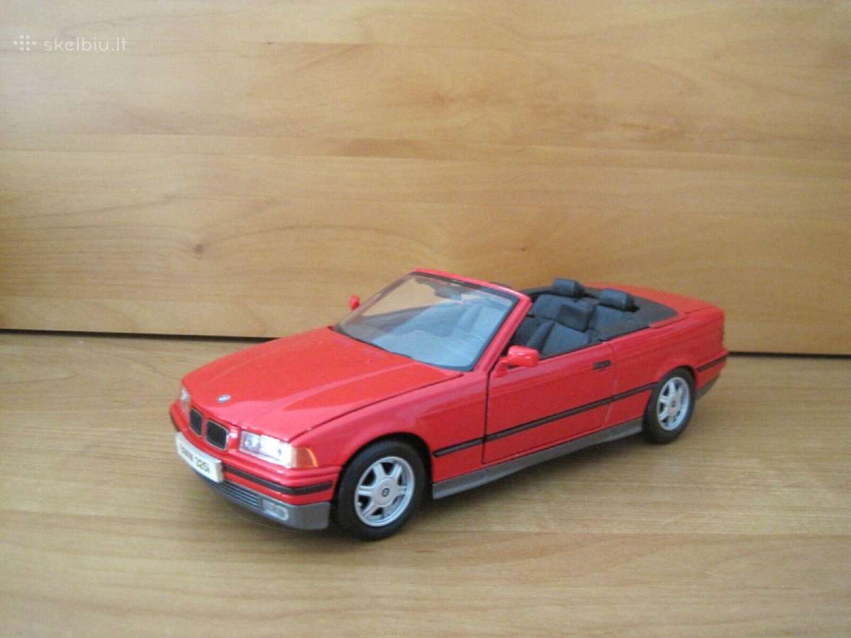 Bmw E36 3 Serijos Kregždė Modelis automodelis 1:18 - nuotraukos Nr. 6