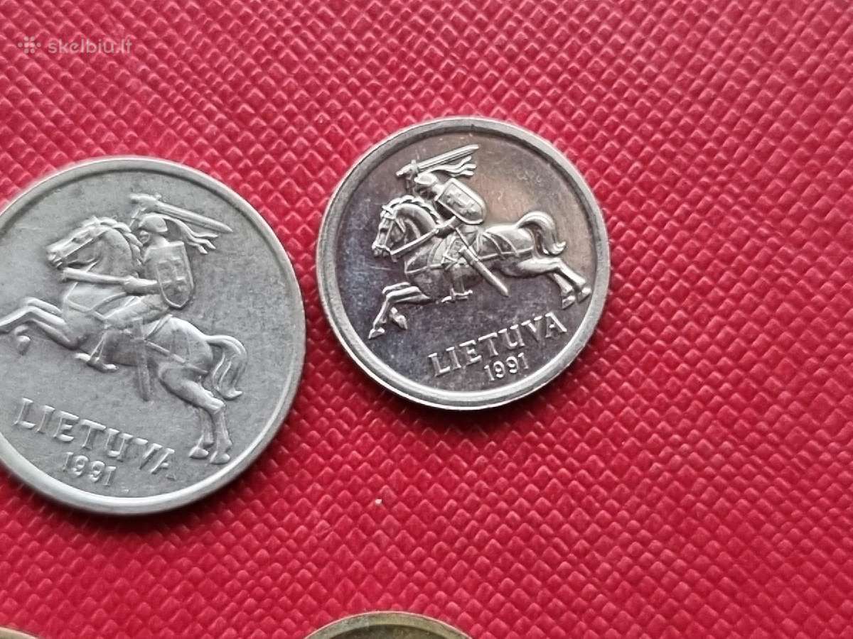 1991m litų rinkinys - nuotraukos Nr. 5