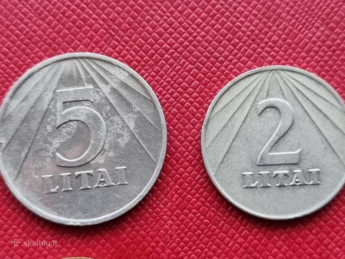1991m litų rinkinys - nuotraukos Nr. 6