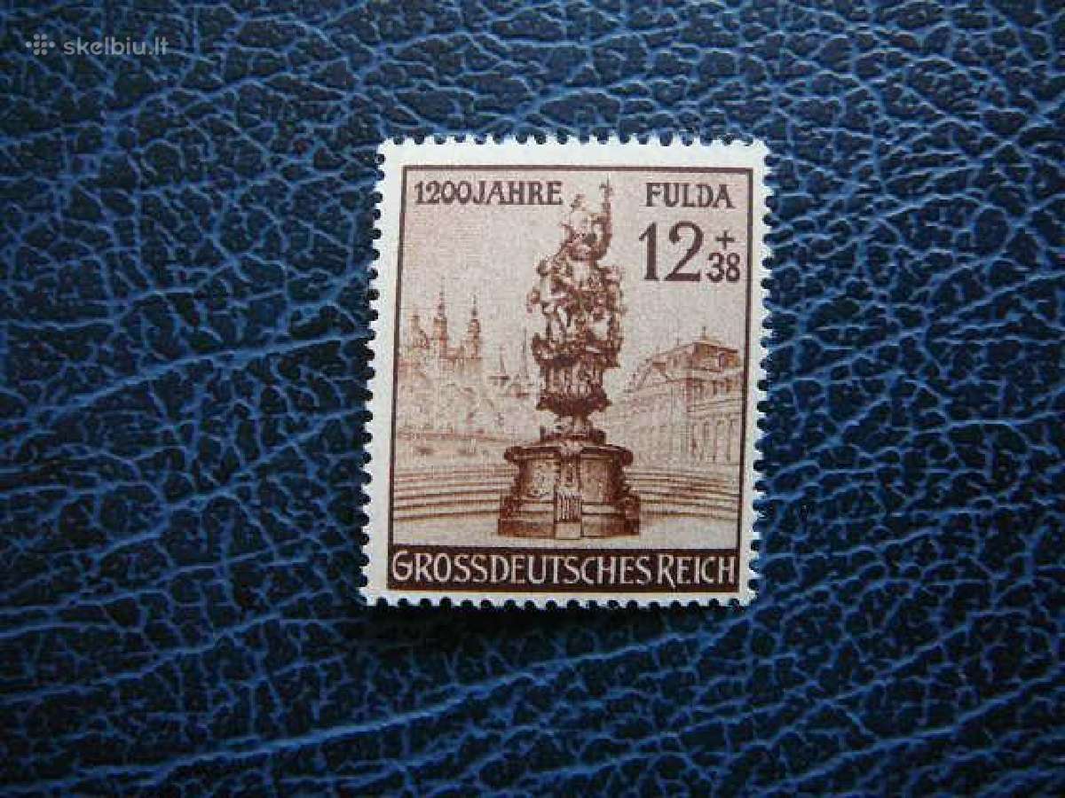 Paminklas Fulda Vokietija 1944 vkt886sm