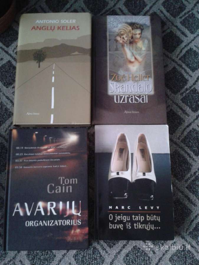 Grožinė literatūra, fotografija, knygelės vaikams.