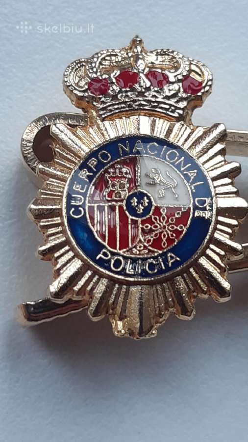 Įvairių šalių policijos antsiuvai ir atributika - nuotraukos Nr. 8