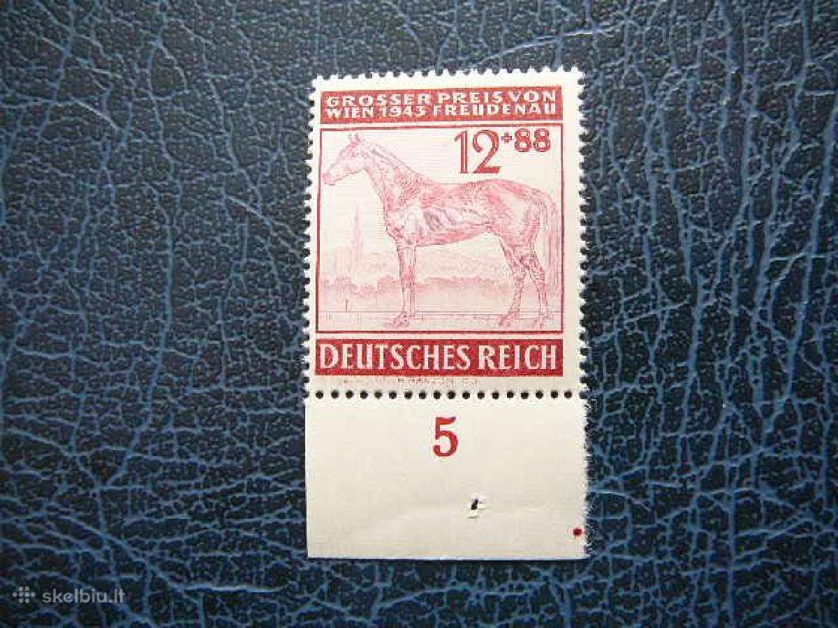 Arkliai Vokietija 1943 Mnh vkt858sm