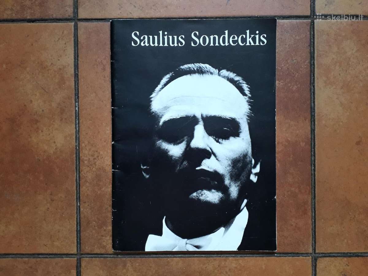 Leidinys apie dirigentą Saulių Sondeckį 2000 metai