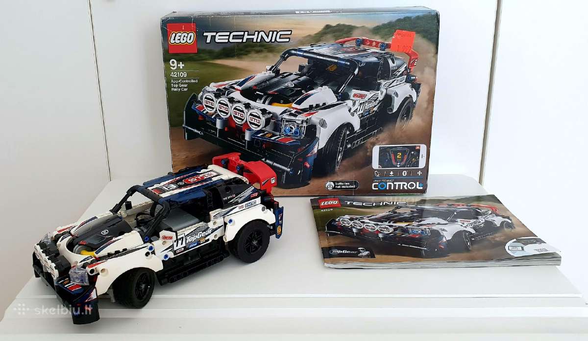 Lego 42109 - Technic Top Gear ralio automobilis - Skelbiu.lt